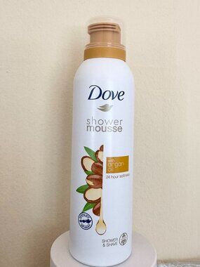 Dove Shower Mousse with Argan Oil